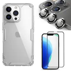 NILLKIN - Carcasa Nature Para iPhone 13 Pro Max + Laminas