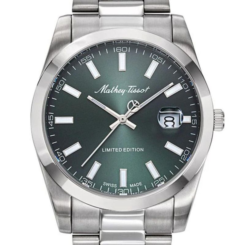 MATHEY TISSOT - Reloj Mathey-Tissot Mathy Sunray Verde Cuarzo H451VE