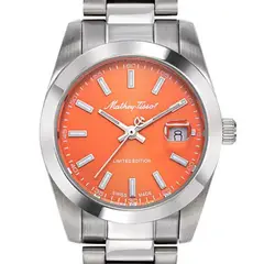 MATHEY TISSOT - Reloj Mathey-Tissot Mathy Sunray Mujer Naranja Cuarzo D451OR