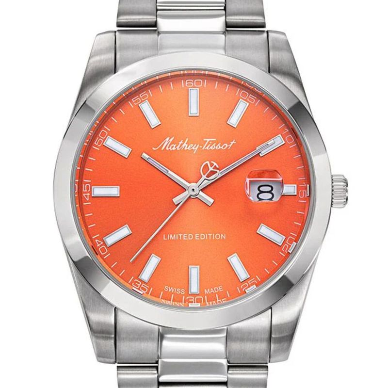 MATHEY TISSOT - Reloj Mathey-Tissot Mathy Sunray Naranja Cuarzo H451OR