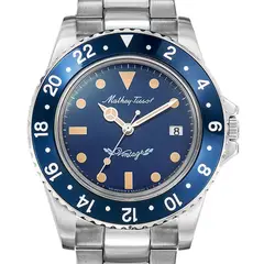 MATHEY TISSOT - Reloj Mathey-Tissot Mathy Vintage Azul Cuarzo H900ABU