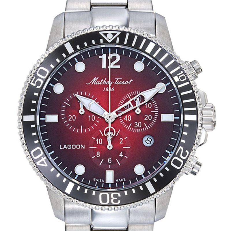 MATHEY TISSOT - Reloj Mathey-Tissot Lagoon Cronografo Negro H123CHAR