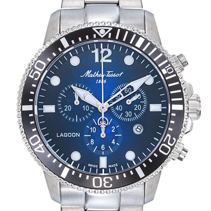 MATHEY TISSOT - Reloj Mathey-Tissot Lagoon Cronografo Azul H123CHABUN