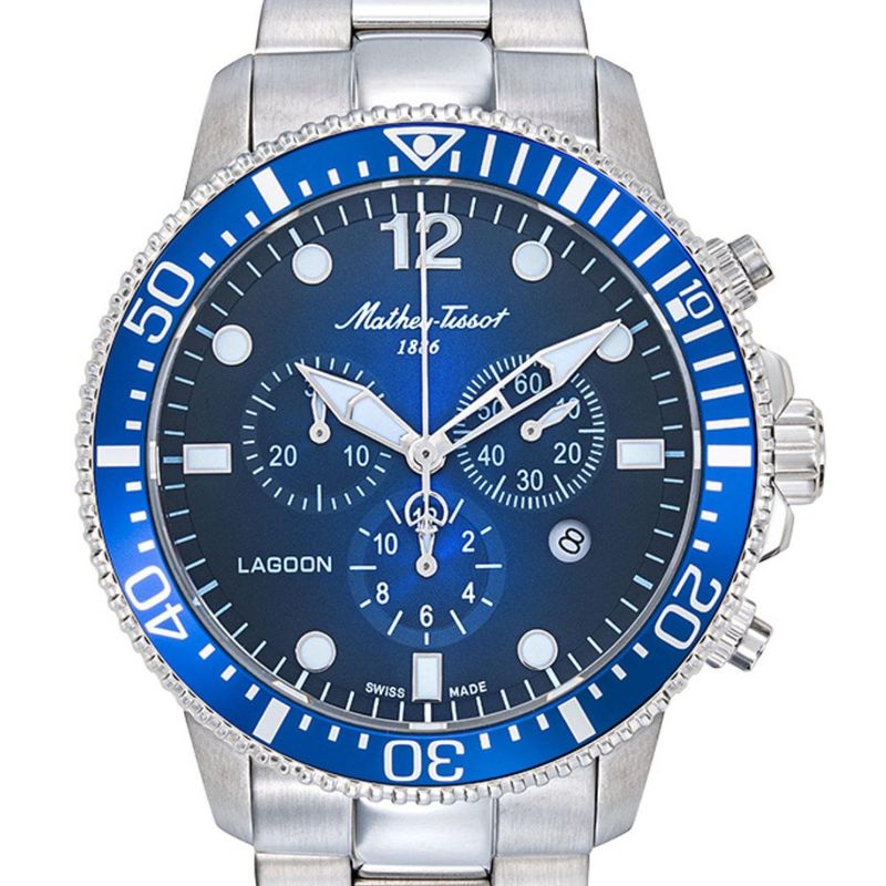 MATHEY TISSOT - Reloj Mathey-Tissot Lagoon Cronografo Azul H123CHABU