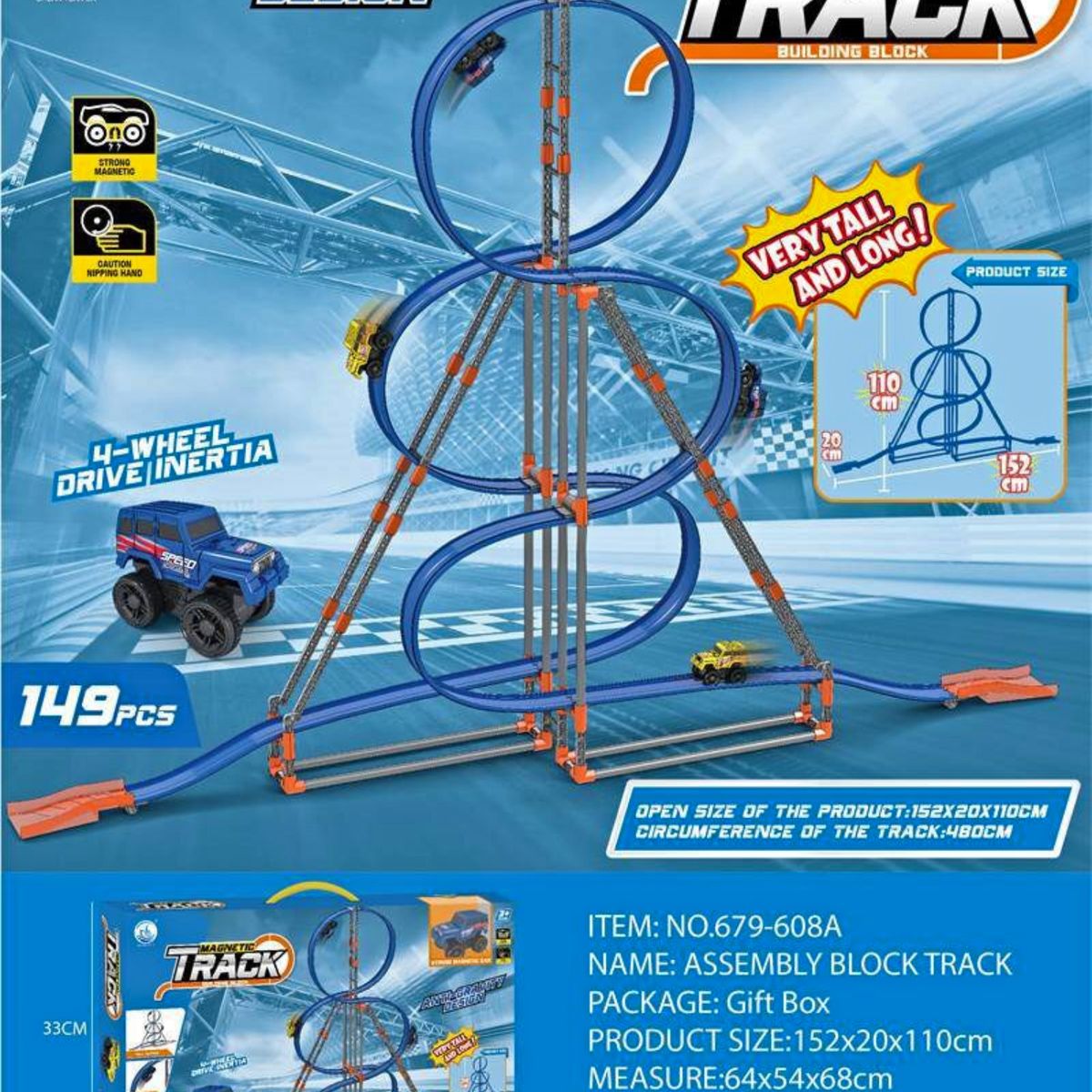 GENERICO - Pista Magnética Antigravedad