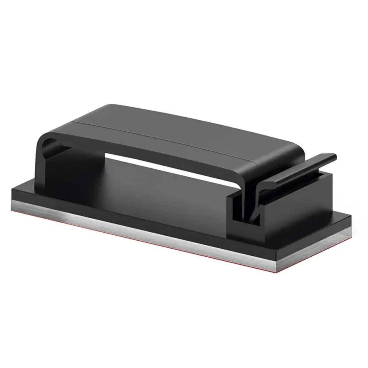 GENERICO - Organizador Cables Canal Ancho Adhesivo 4pcs Pared Escritorio Auto