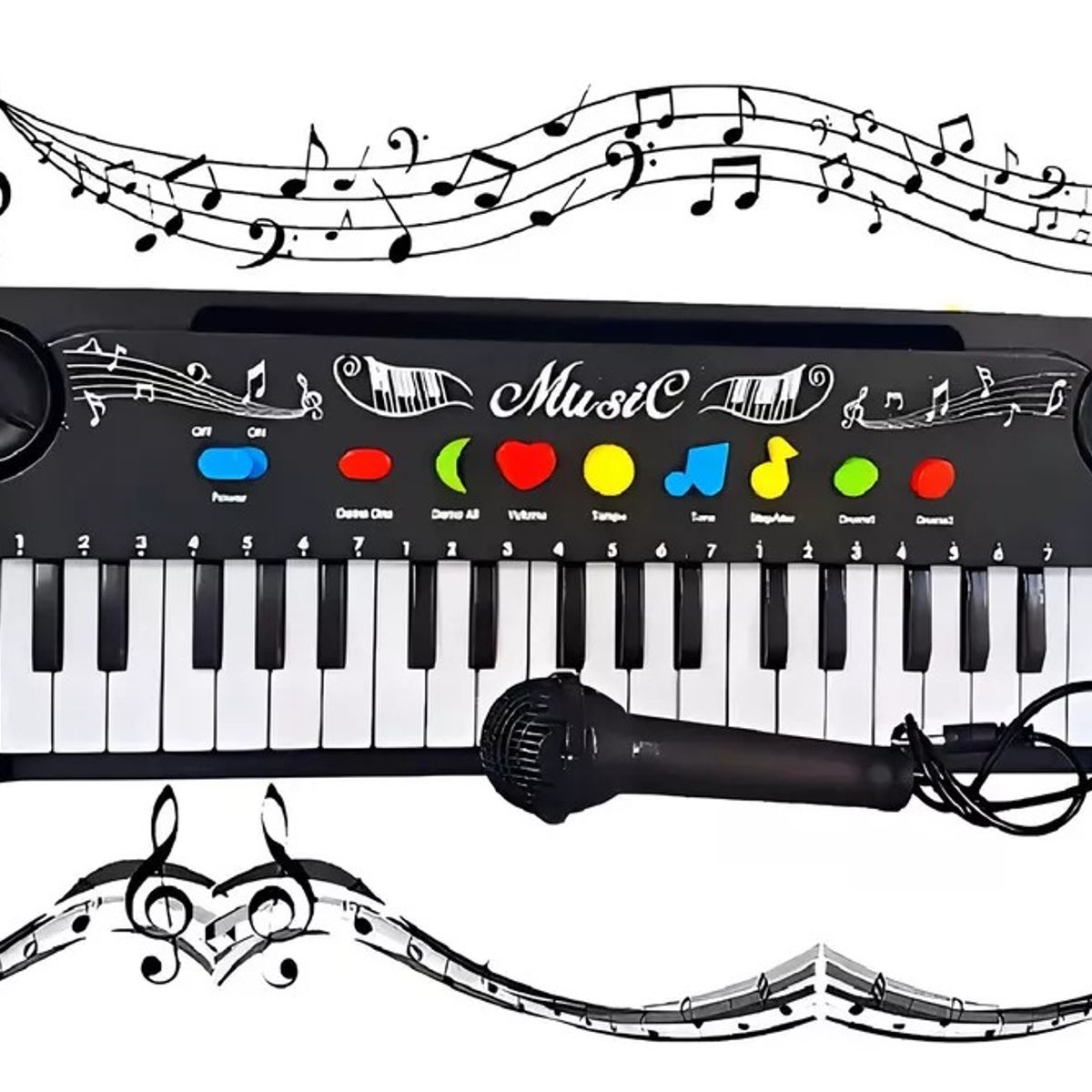 GENERICO - Teclados Musicales Piano Juguete Roro Teclado Musical Para Niños Regalo
