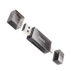 HOCO - Lector de tarjetas UBS - C DHD01 Negro