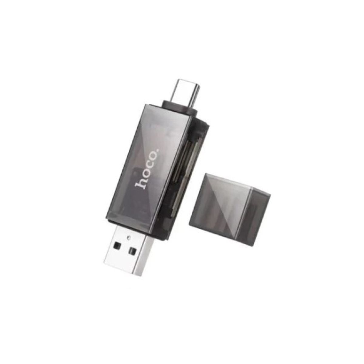 HOCO - Lector de tarjetas UBS - C Hoco DHD01 Negro