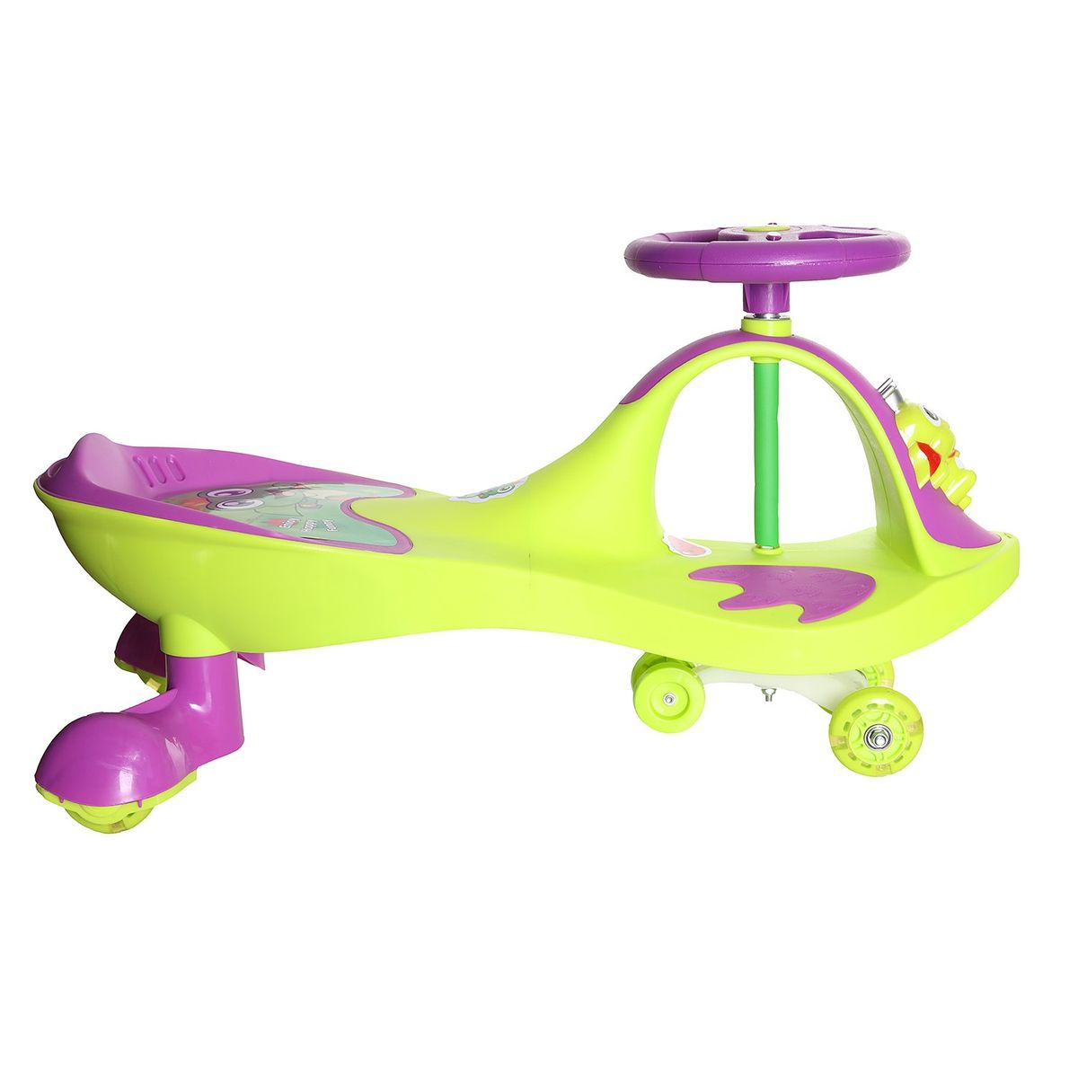 ARTHOME - SWING CAR RANA INFANTIL VERDE ARTHOME