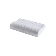 GENERICO - Almohada Terapéutica Cervical Con Memoria Foam Natural.