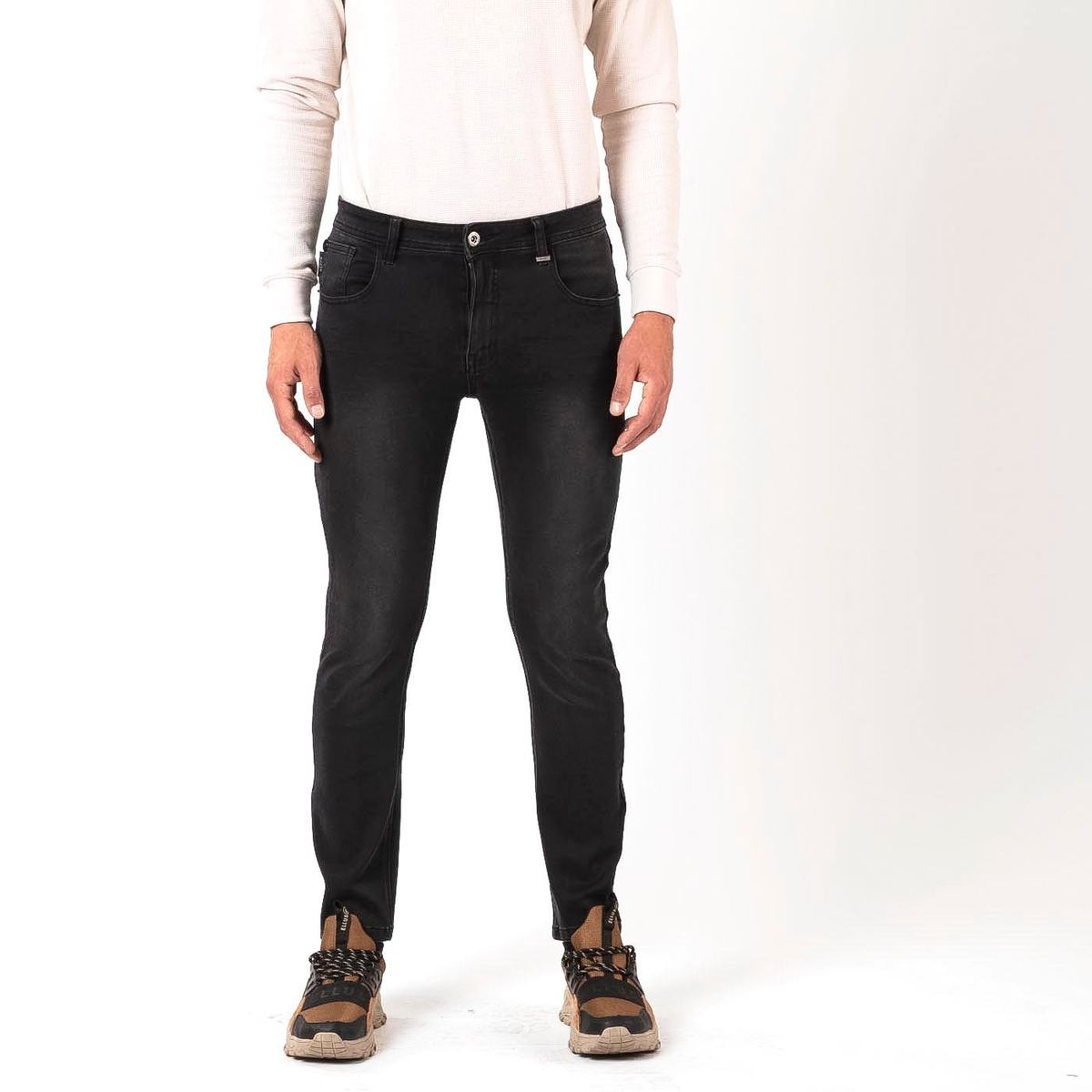 ELLUS - Jeans Hombre Skinny Tiro Medio AM049739