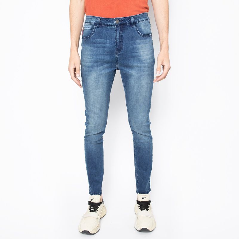 ELLUS - Jeans Rock 71 Tiro Largo Med Blue AM037746