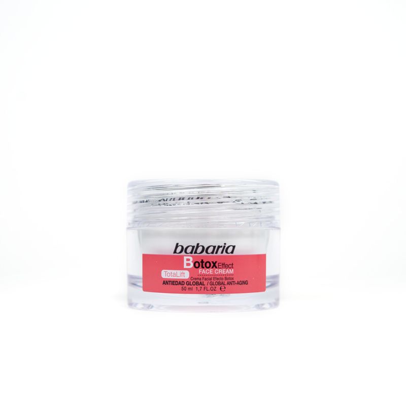 BABARIA - Crema Facial efecto Botox 50 ml