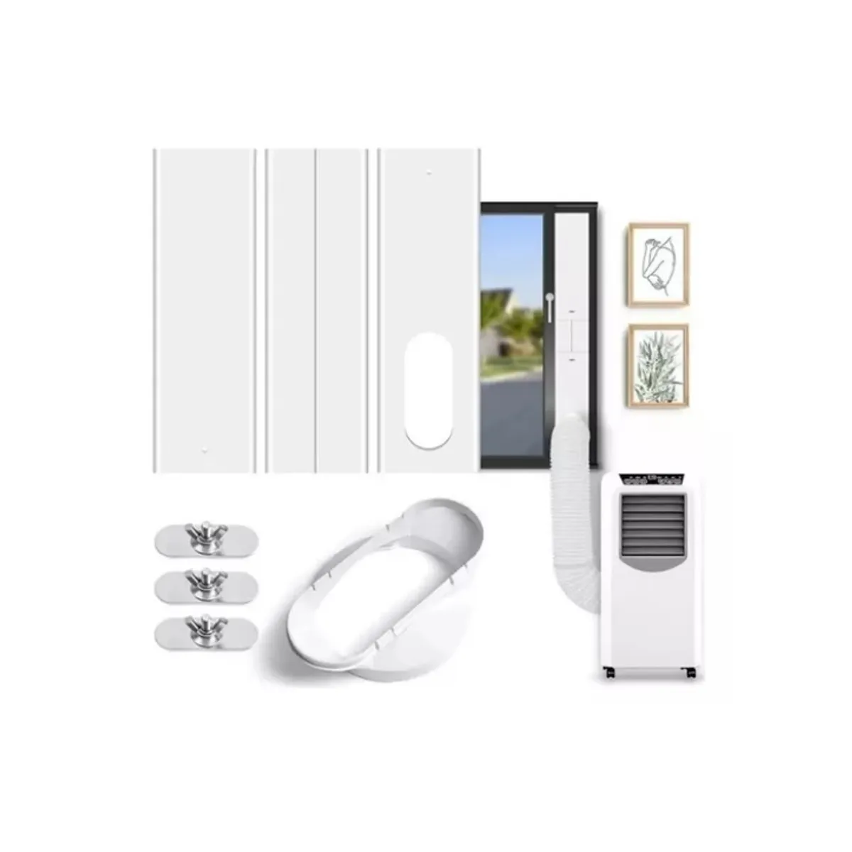 GENERICO - Kit De Ventana Para Aire Acondicionado Portátil