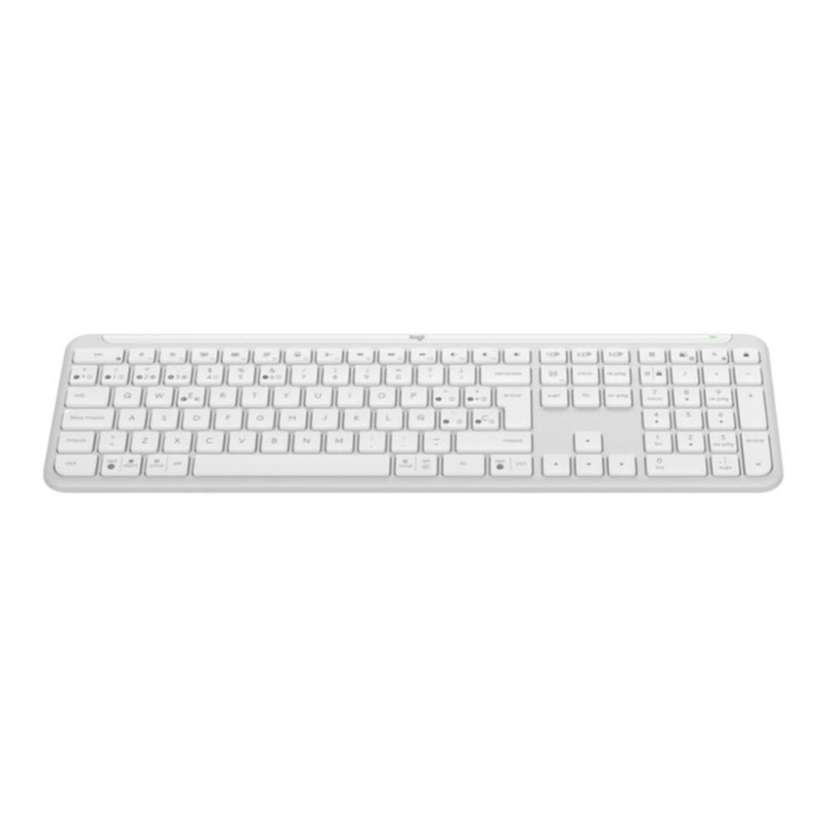 LOGITECH - Teclado Logitech Signature Slim K950 Qwerty Blanco