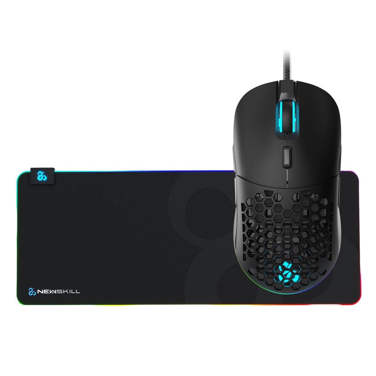 NEWSKILL - Pack Mouse RGB Arakne + Pad Nemesis V2 XL