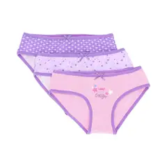 CAFFARENA - Bikini Algodón Pack 3 Niña