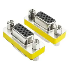 GEN - Copla Adaptador Vga Hembra Hembra Db15 Alargador Extension