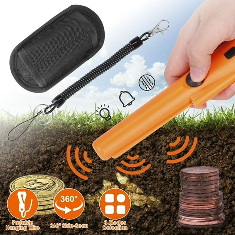 GENERICO - Detector De Metales Profesional Portátil GP-POINTER