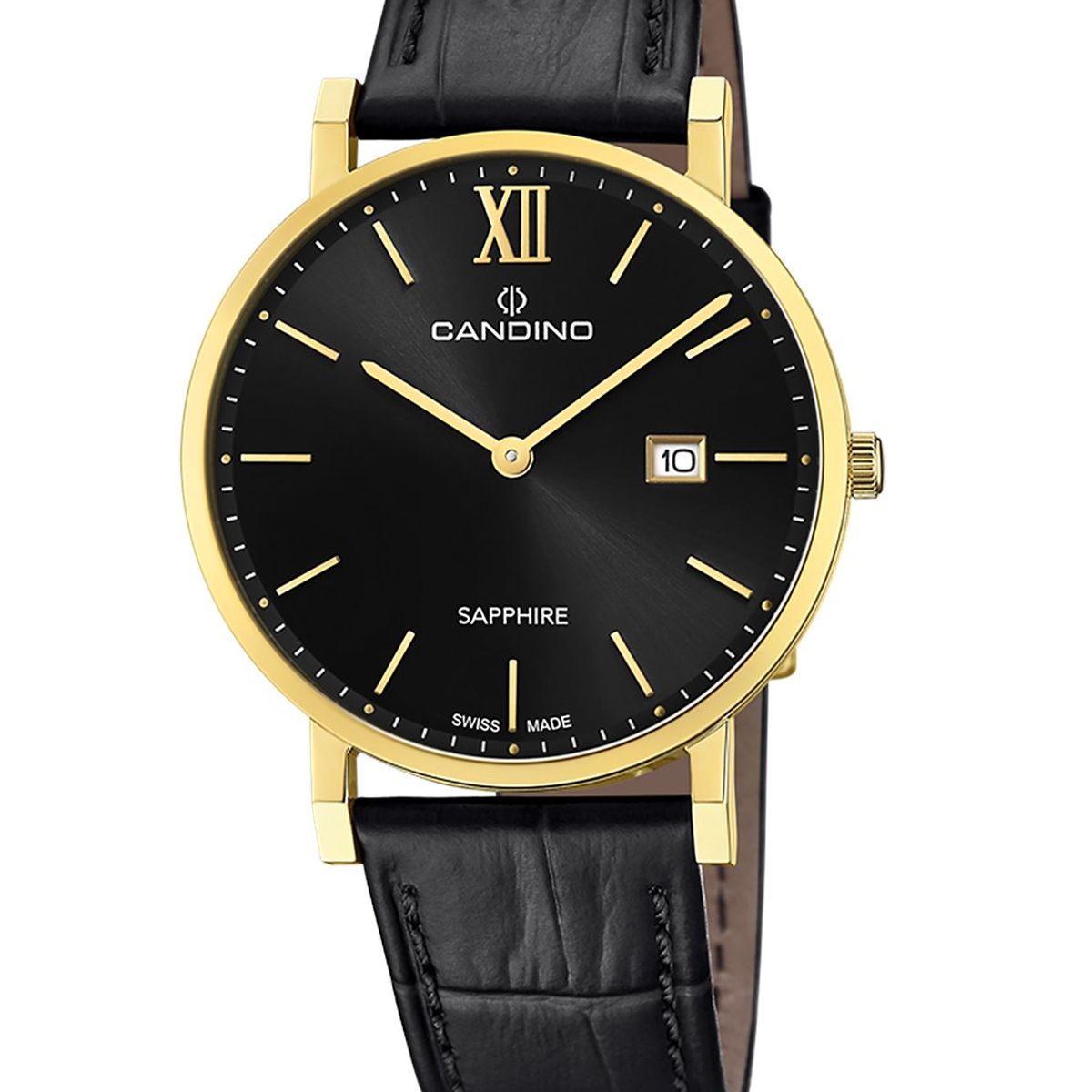 CANDINO - Reloj C4726/3 Candino Swiss Negro Hombre Couples Classic