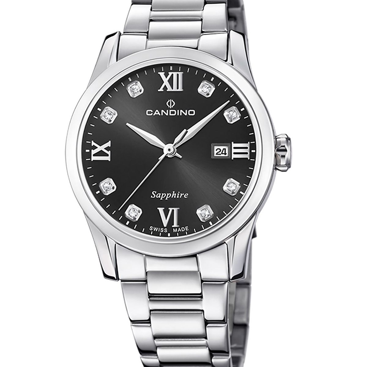 CANDINO - Reloj C4738/4 Candino Swiss Negro Mujer Couples Classic