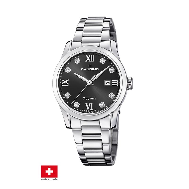 CANDINO - Reloj C4738/4 Candino Swiss Negro Mujer Couples Classic