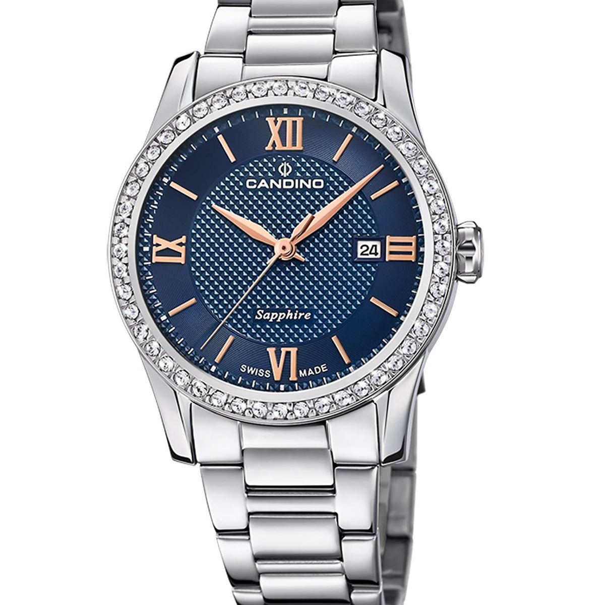 CANDINO - Reloj C4740/2 Candino Swiss Azul Mujer Couples Classic