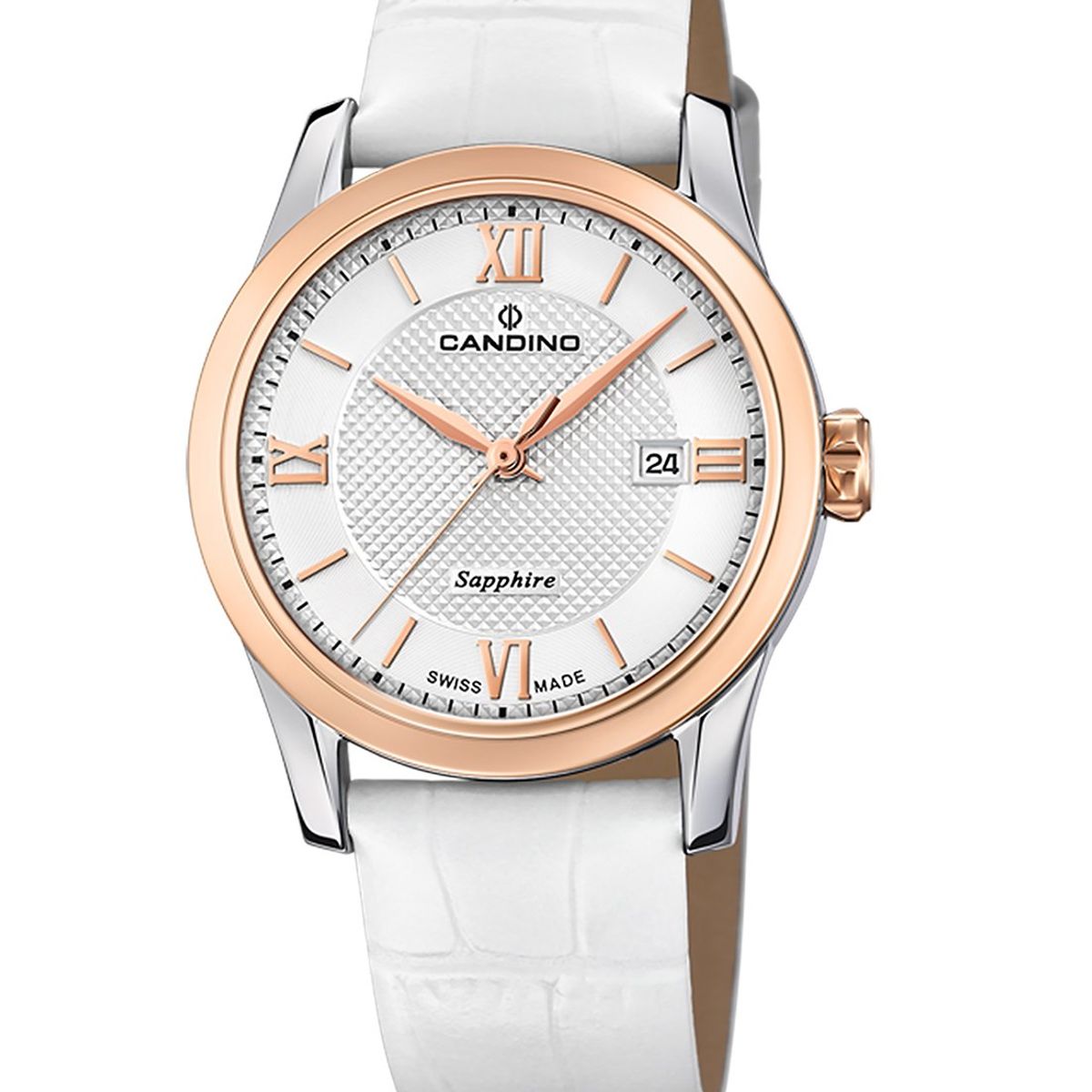 CANDINO - Reloj C4737/2 Candino Swiss Plateado Mujer Couples Classic