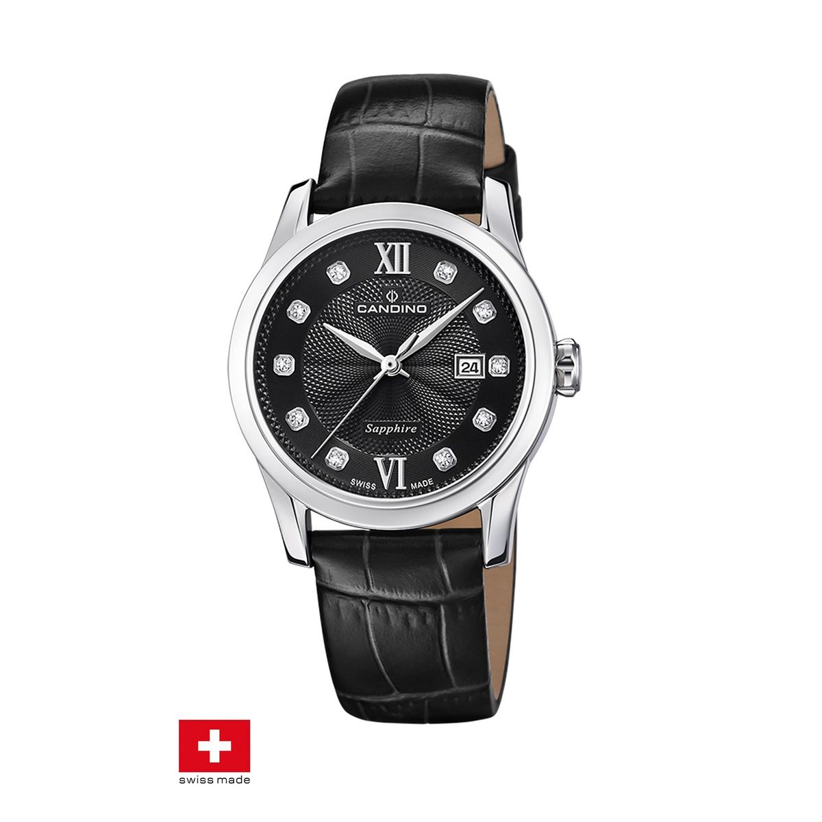 CANDINO - Reloj C4736/4 Candino Swiss Negro Mujer Couples Classic