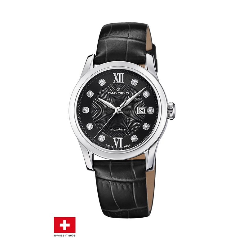 CANDINO - Reloj C4736/4 Candino Swiss Negro Mujer Couples Classic