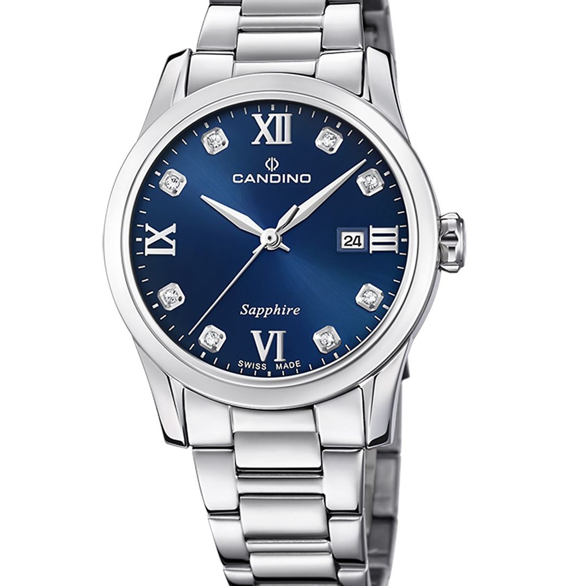 CANDINO - Reloj C4738/2 Candino Swiss Azul Mujer Couples Classic