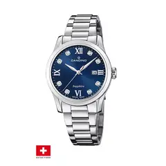CANDINO - Reloj C4738/2 Swiss Azul Mujer Couples Classic