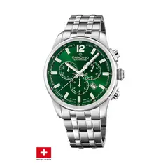 CANDINO - Reloj C4744/3 Swiss Verde Hombre Couple Classic