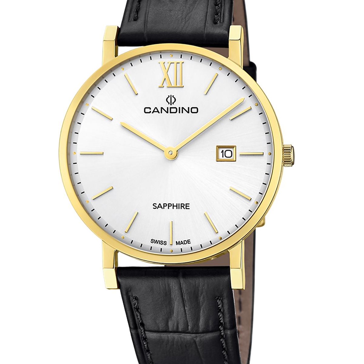 CANDINO - Reloj C4726/1 Candino Swiss Blanco Hombre Couples Classic
