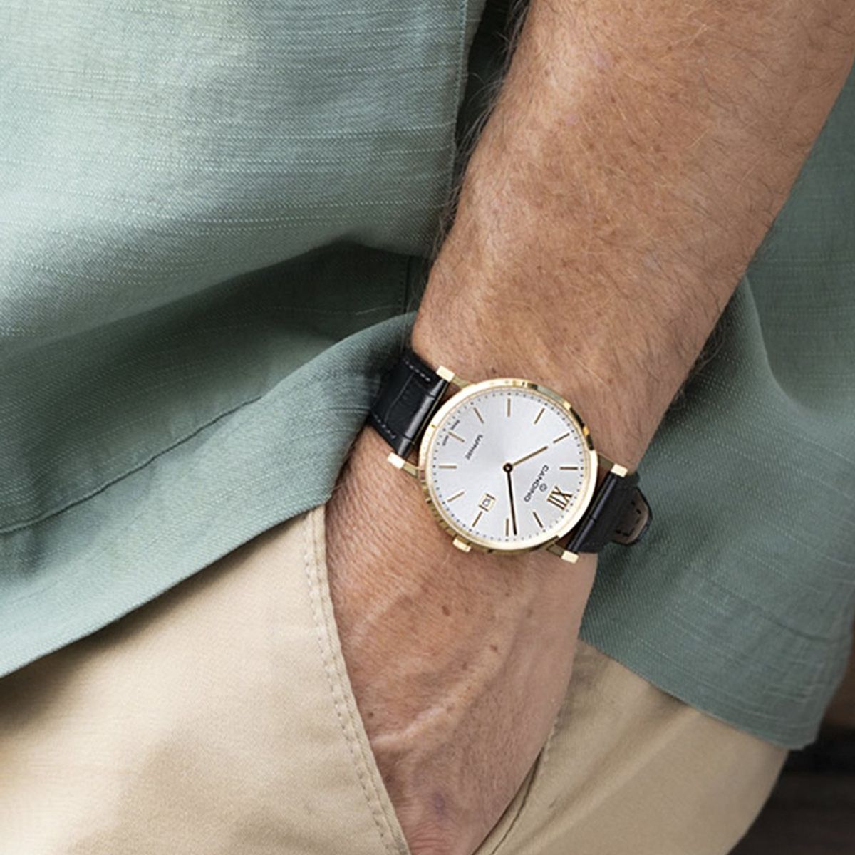 CANDINO - Reloj C4726/1 Candino Swiss Blanco Hombre Couples Classic
