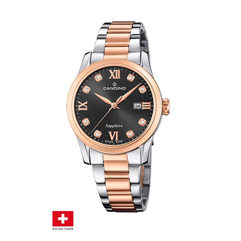 CANDINO - Reloj C4739/5 Candino Swiss Negro Mujer Couples Classic