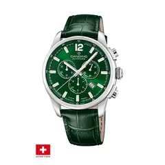 CANDINO - Reloj C4745/3 Swiss Verde Hombre Couple Classic