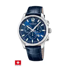 CANDINO - Reloj C4745/2 Swiss Azul Hombre Couple Classic