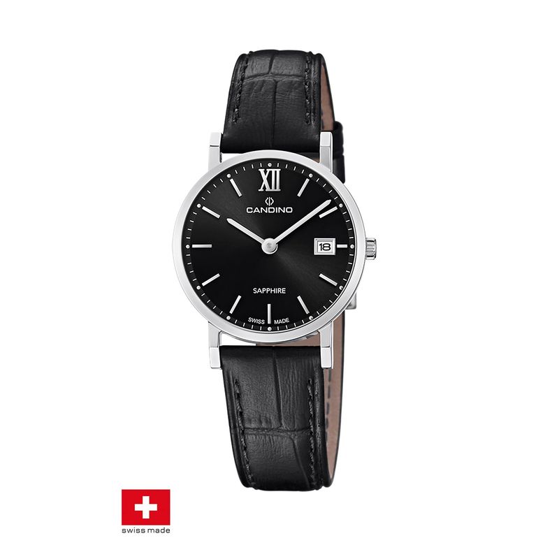 CANDINO - Reloj C4725/3 Candino Swiss Negro Mujer Couples Classic