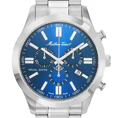 MATHEY TISSOT - Reloj Mathey-Tissot Mathy I Jumbo Cronografo Azul Cuarzo H455CHABU