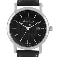 MATHEY TISSOT - Reloj Mathey-Tissot City Negro Cuero Cuarzo HB611251AN
