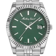MATHEY TISSOT - Reloj Mathey-Tissot Mathy III Hombre Verde Cuarzo H810AV