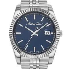 MATHEY TISSOT - Reloj Mathey-Tissot Mathy III Hombre Azul Cuarzo H810ABU