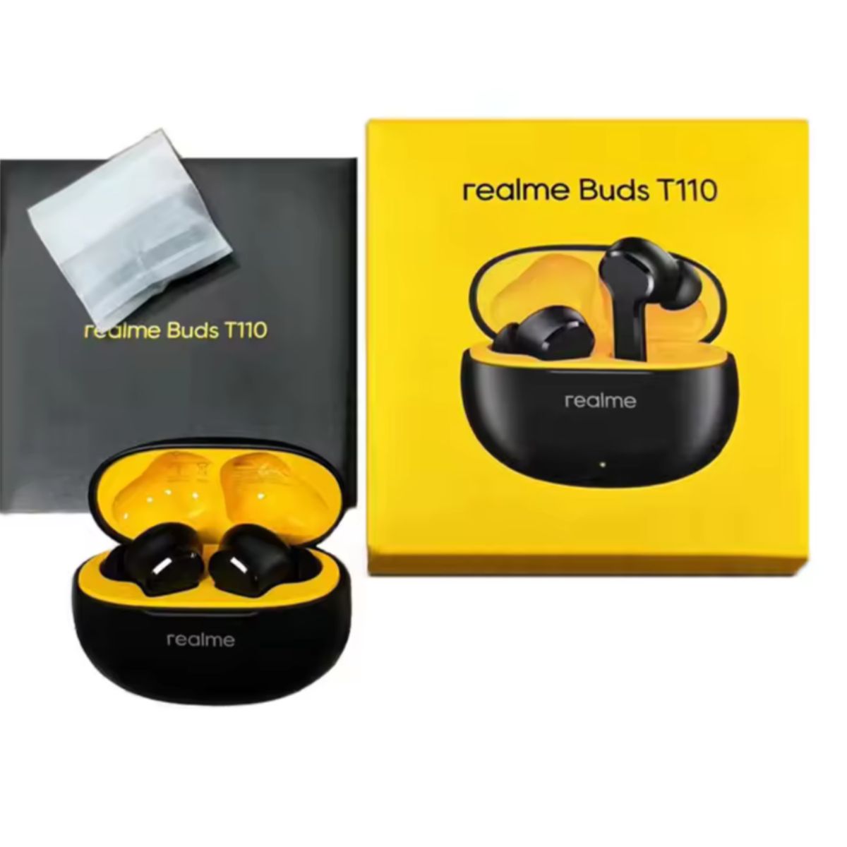 REALME - Audifonos Gamer realme  Buds T200 Bluetooth 5,4 Baja Latencia negro