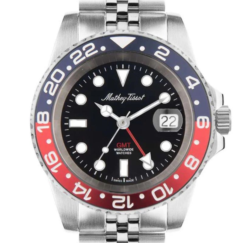 MATHEY TISSOT - Reloj Mathey-Tissot GMT Acero Cuarzo H903AR