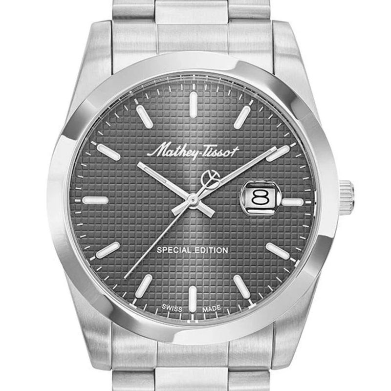 MATHEY TISSOT - Reloj Mathey-Tissot Mathy Chess Gris Cuarzo H452AS