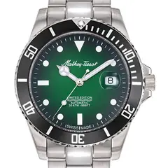 MATHEY TISSOT - Reloj Mathey-Tissot Mathy Vintage Jumbo Automatico Verde H907ATNV