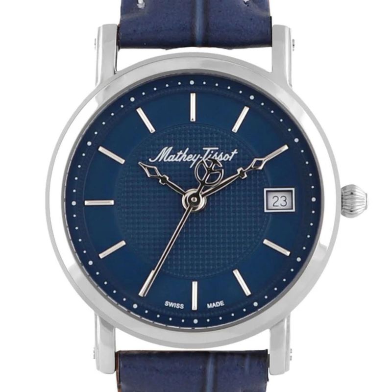 MATHEY TISSOT - Reloj Mathey-Tissot City Hombre Cuero Cuarzo HB611251ABU