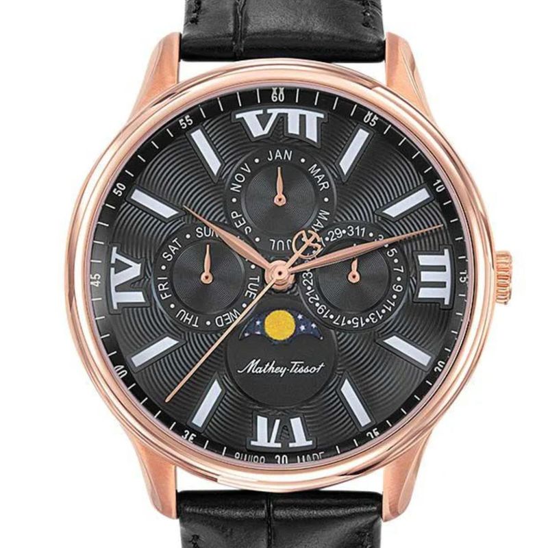 MATHEY TISSOT - Reloj Mathey-Tissot Edmond Fase Lunar Cuarzo H1886RPN